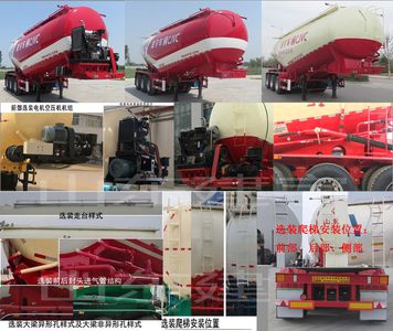 Jianyu brand automobile YFZ9400GXH284 Lower ash semi-trailer