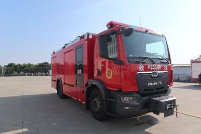 New Dongri  YZR5170GXFAP60M6A Compressed air foam fire truck