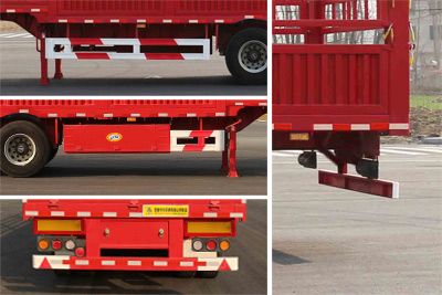 Zhongzhi Huaxing brand automobiles JLQ9406CCY Gantry transport semi-trailer