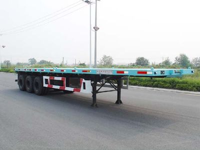 Tonghua THT9330TJZPContainer flatbed semi-trailer