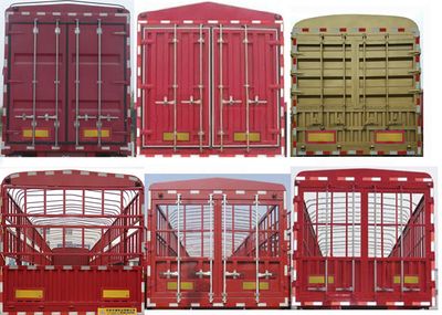 Fengyuan Zhongba brand automobiles FYK9400CCY Gantry transport semi-trailer