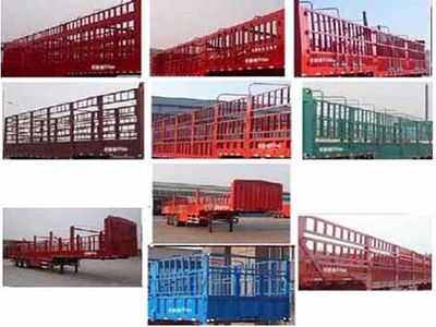 Fengyuan Zhongba brand automobiles FYK9400CCY Gantry transport semi-trailer