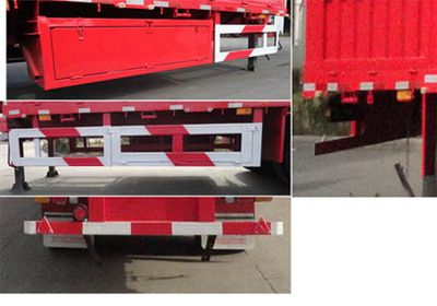 Fengyuan Zhongba brand automobiles FYK9400CCY Gantry transport semi-trailer