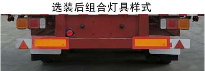 Jinmatong  JMD9400TDP Low flatbed semi-trailer