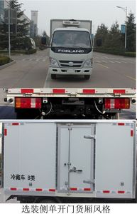 Foton  BJ5032XLCAA Refrigerated truck