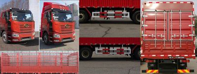 Jiefang Automobile CA5310CCYP66K2L7T4A1E5 Grate type transport vehicle