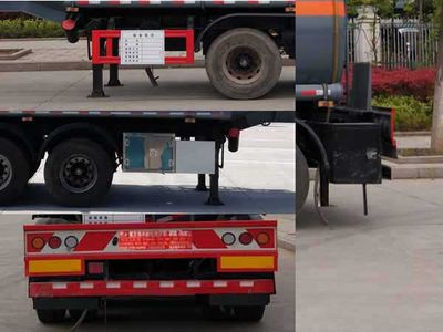 Chufei  CLQ9402GFWD Tank transport semi-trailer for corrosive substances