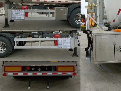 Yongqiang  YQ9400GRYCY2N Flammable liquid tank transport semi-trailer