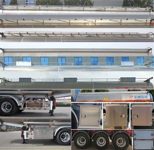 Zhengkang Hongtai brand automobiles HHT9403GYW Tank transport semi-trailer for oxidizing substances