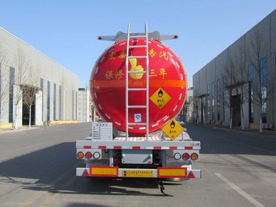 Zhengkang Hongtai brand automobiles HHT9403GYW Tank transport semi-trailer for oxidizing substances