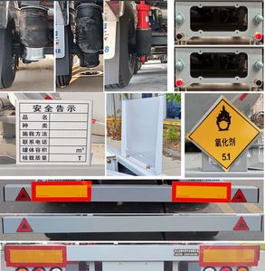 Zhengkang Hongtai brand automobiles HHT9403GYW Tank transport semi-trailer for oxidizing substances