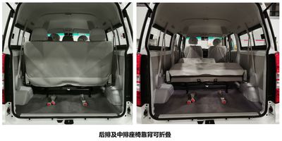 Xinyuan brand automobiles JKC6450A0X2BEV Pure electric multi-purpose passenger vehicles