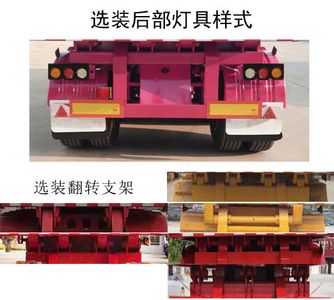 Xinxin Shengtong brand automobiles XXT9400ZZXP Flat dump semi-trailer