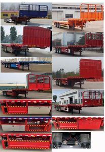 Far East Motors YDA9401TPB Flat transport semi-trailer