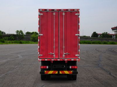 Jiefang Automobile CA5310XXYP63K2L6T4A1E Flat headed diesel box transport vehicle