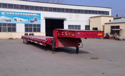 Hongyunda  ZZK9401TDP Low flatbed semi-trailer