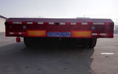 Hongyunda  ZZK9401TDP Low flatbed semi-trailer