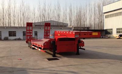 Huayue Xing brand automobiles FNZ9400TDP Low flatbed semi-trailer