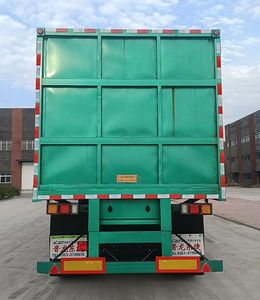 Jinlong Dongjie brand automobiles TDJ9400XYK Wing opening box semi-trailer