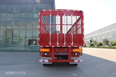 Longzhuan brand automobiles JLD9402CCY Gantry transport semi-trailer