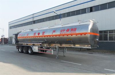 Huayuda  LHY9400GYY Aluminum alloy oil transport semi-trailer