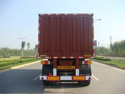 Chuanteng  HBS9350XXY Box transport semi-trailer