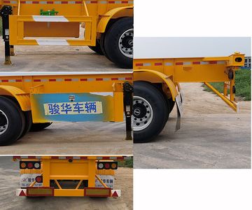 Junhua Xing brand automobiles LJH9400TJZ30 Container transport semi-trailer