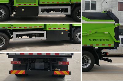 Yutong  YTZ5180ZXLD0FCEV Fuel cell box type garbage truck