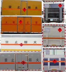 Runzhixing  SCS5161XRYLZ Flammable liquid box transport vehicle