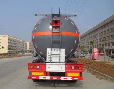 Dali  DLQ9403GRY Flammable liquid tank transport semi-trailer