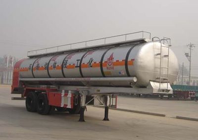 Liangshan Dongyue  CSQ9300GHY Chemical liquid transportation semi-trailer