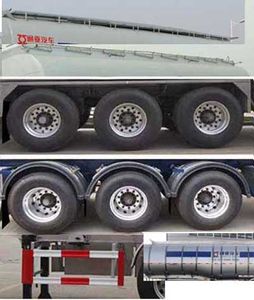 Tongyada  CTY9401GYSLB40 Aluminum alloy liquid food transportation semi-trailer