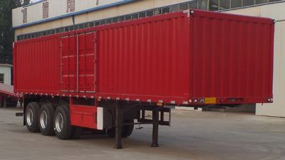 Xinyongcheng brand automobiles YJH9401XXY Box transport semi-trailer