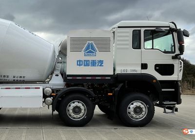 Haowo  ZZ5317GJBY306GZ1BEV Pure electric concrete mixing and transportation vehicle