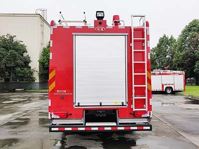 Chuanxiao brand automobiles SXF5321GXFSG160M Water tank fire truck