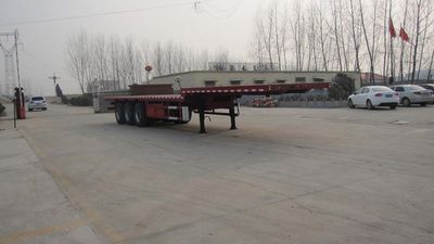 Yuchen  SCD9401TPB Flat transport semi-trailer