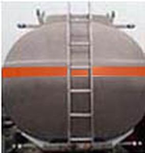 Jiancheng  JC9401GRYL1 Aluminum alloy flammable liquid tank transport semi-trailer