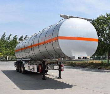 Jinbi  PJQ9405GRYL Aluminum alloy flammable liquid tank transport semi-trailer