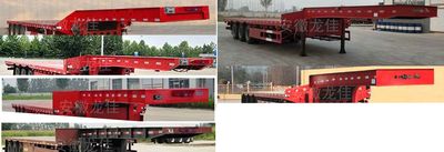 Chengda  SYE9403TDP Low flatbed semi-trailer