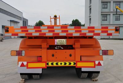 Hongya Jinlong  XYH9400ZZXP Flat dump semi-trailer