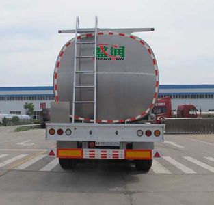 Shengrun  SKW9406GYSL Aluminum alloy liquid food transportation semi-trailer