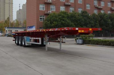 Tianjun Dejin brand automobilesTJV9403ZZXPJFlat dump semi-trailer