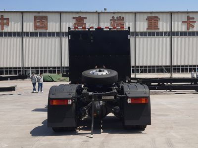 Remote license plate car HN4250B40C6BEVY Battery swappable pure electric semi-trailer tractor