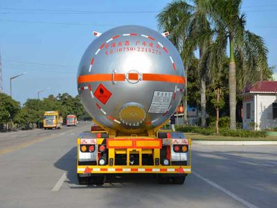 Jiuyuan  KP9406GYQSE Semi trailer for liquefied gas transportation