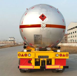 Huida brand automobiles YHD9403GYQ Semi trailer for liquefied gas transportation