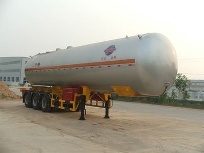 Huida brand automobiles YHD9403GYQ Semi trailer for liquefied gas transportation