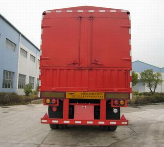 Yue Gong license plate car SGG9390TC Gantry transport semi-trailer