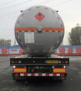 Pu Te  PHL9402GRY Flammable liquid tank transport semi-trailer