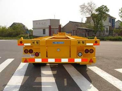 Tonghua  THT9381TJZ Retractable container transport semi-trailer