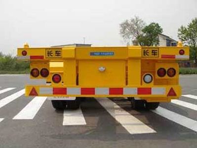 Tonghua  THT9381TJZ Retractable container transport semi-trailer